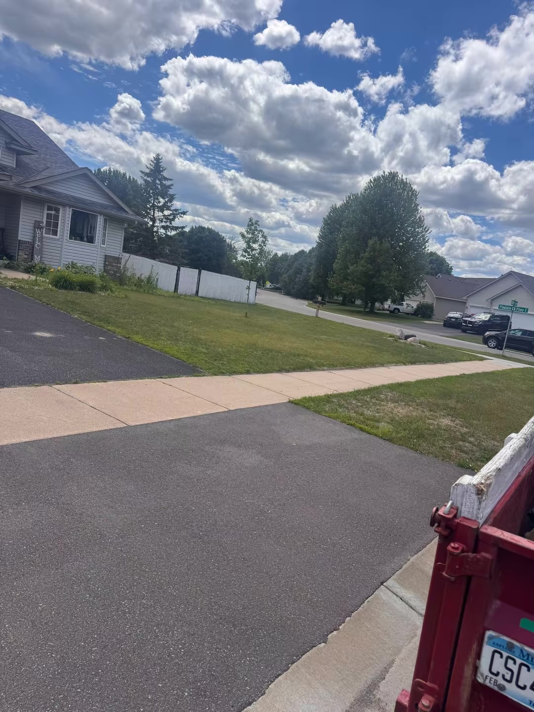 Couch & furniture pickup — after